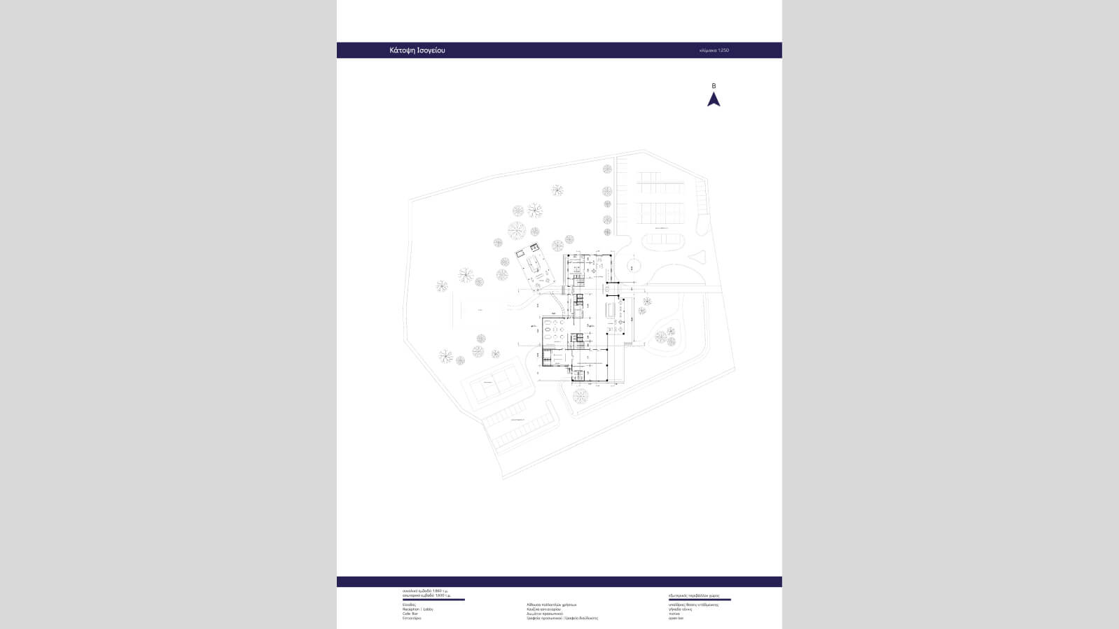 Architectural drawing of the Chloraka residential project by George Alichanides.